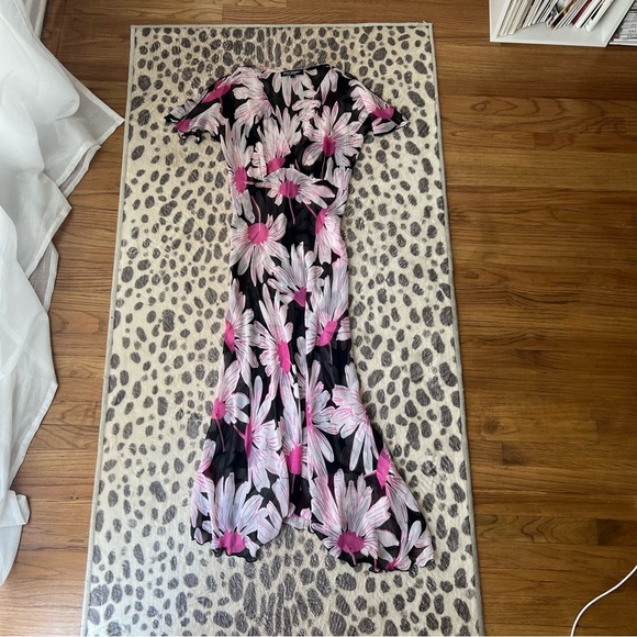 Vintage Betsey Johnson Flutter Sleeve Dress - Picture 7 of 7